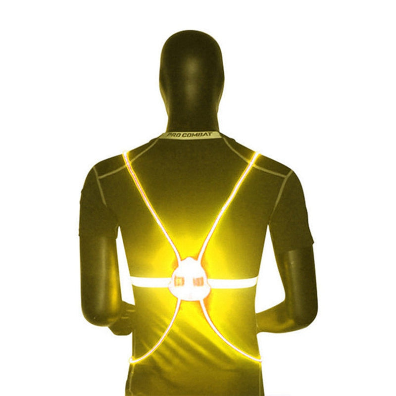 Gilet De Sécurité Réfléchissant À Led